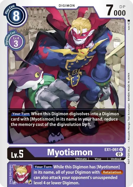 Myotismon (Winner Pack X Record)