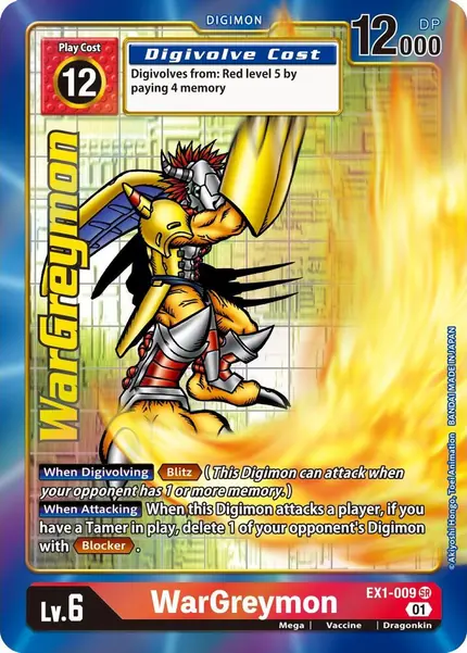 WarGreymon (Alternate Art)
