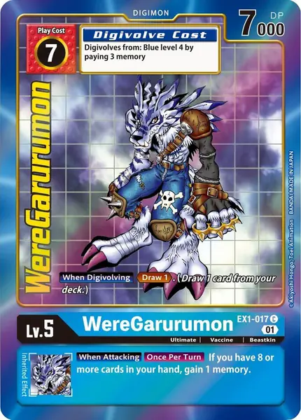 WereGarurumon (Alternate Art)