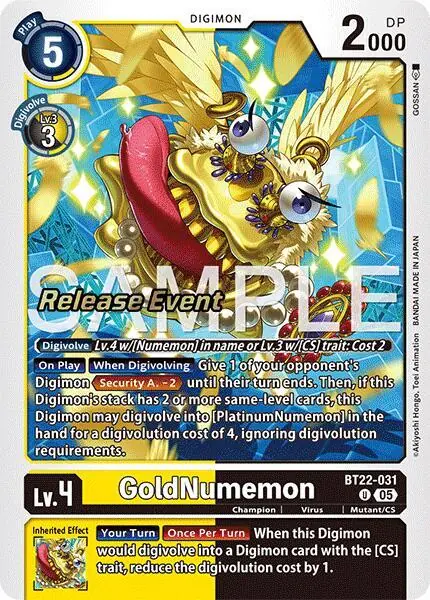 GoldNumemon