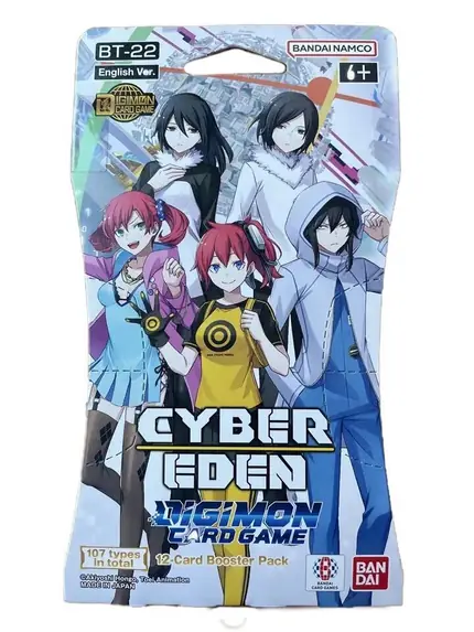 Cyber Eden Sleeved Booster Pack