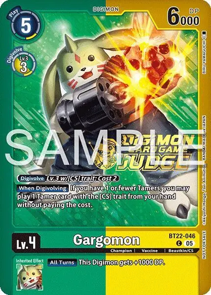 Gargomon (Judge Pack 2025 Wave 2)