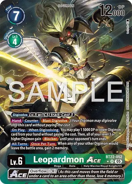 Leopardmon ACE (Alternate Art)
