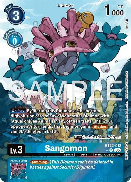 Sangomon (Box Topper)