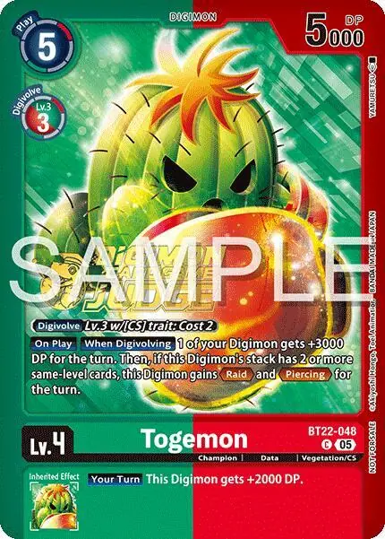 Togemon (Judge Pack 2025 Wave 2)