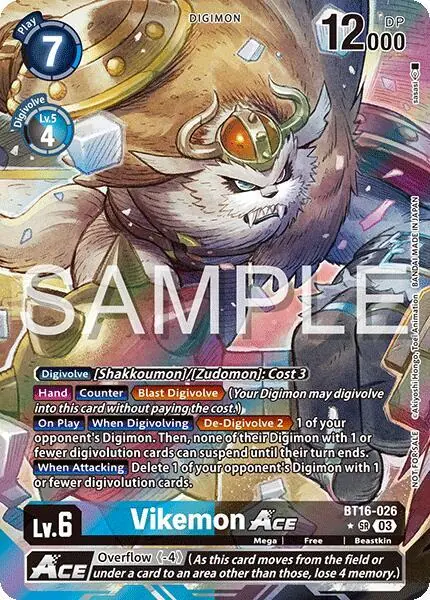Vikemon ACE (Cyber Eden Release Event Winner)