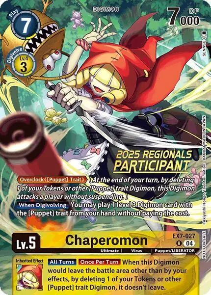 Chaperomon (2025 Regionals Participant)