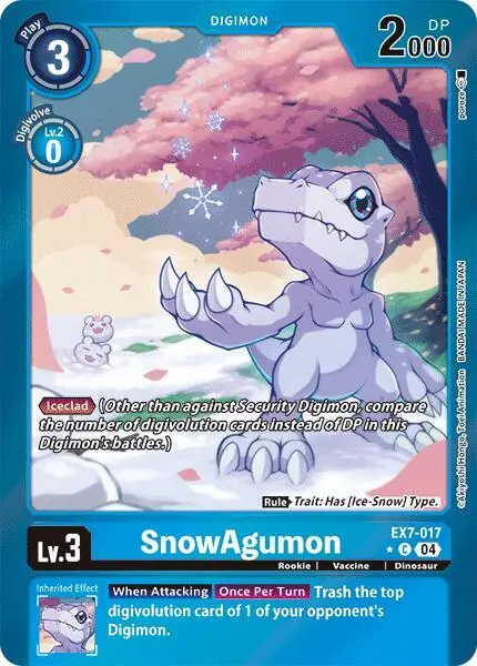 SnowAgumon (Foil)