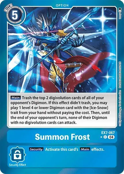 Summon Frost (Foil)