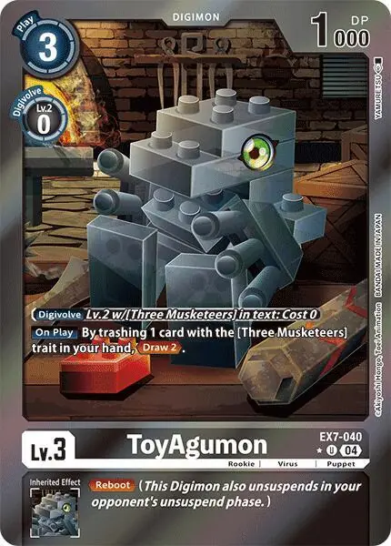 ToyAgumon - EX7-040 (Foil)