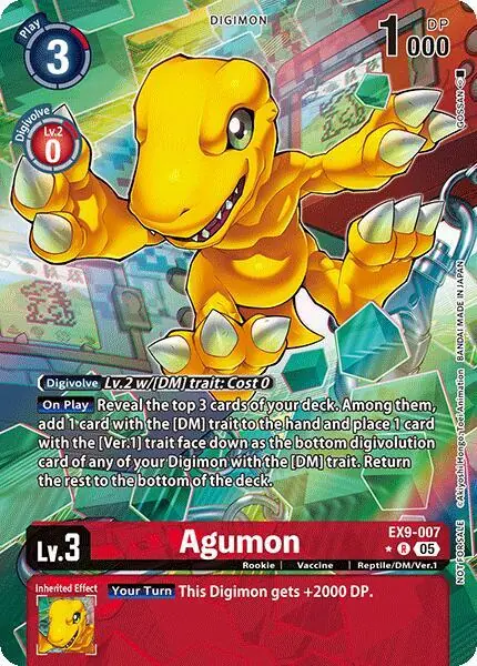 Agumon (Digital Monster Day Commemoration Event Winner)