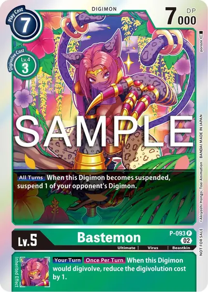Bastemon - P-093 (3rd Anniversary Update Pack)