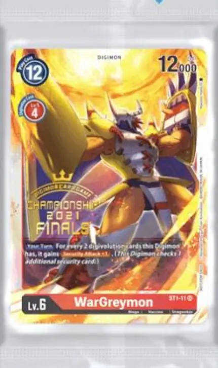 Championship 2021 Finals Event Pack Alt-Art Gold Stamp Set