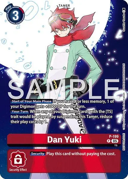 Dan Yuki (Digimon Story: Time Stranger Promo Pack)