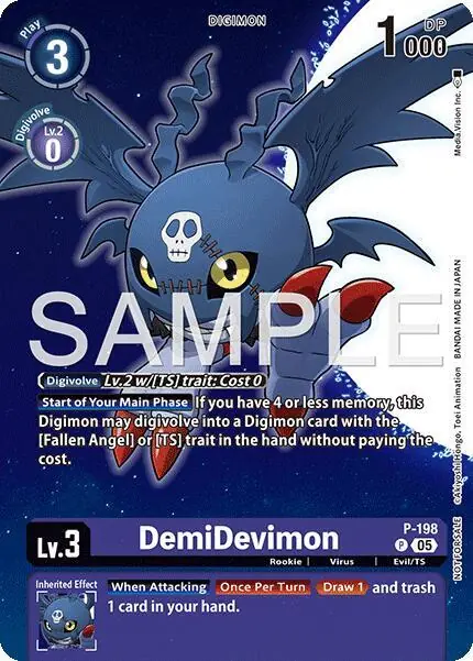 DemiDevimon (Digimon Story: Time Stranger Promo Pack)