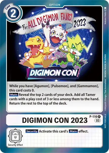 Digimon Con 2023 (Official Tournament Pack Vol.11)