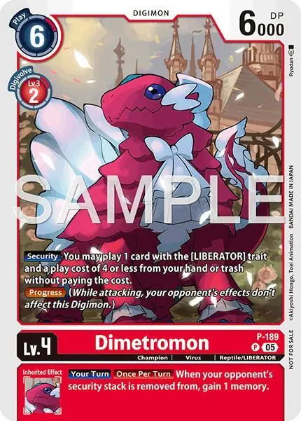 Dimetromon (Store Tournament 2025 Vol.3 Participation Pack)