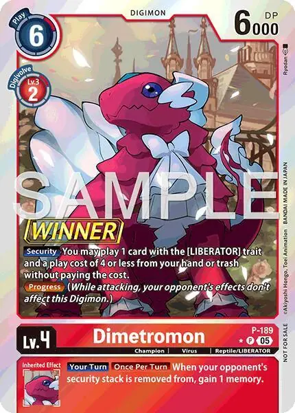 Dimetromon (Store Tournament 2025 Vol.3 Winner Pack)
