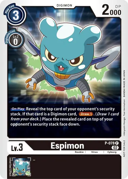 Espimon - P-078 (Versus Royal Knight Booster Pre-Release)