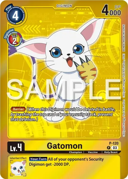 Gatomon - P-120 (Digimon Adventure Box 2024)