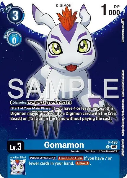Gomamon (Digimon Story: Time Stranger Promo Pack)