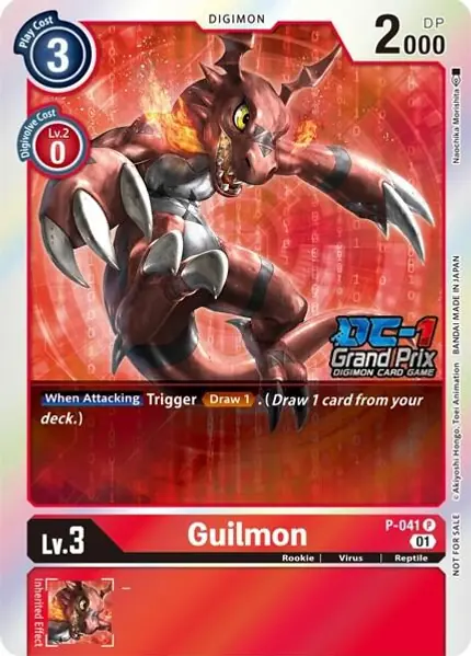 Guilmon (DC-1 2022 Stamped)