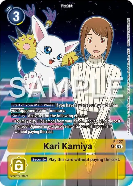Kari Kamiya - P-127 (Digimon Adventure 02: The Beginning Set)