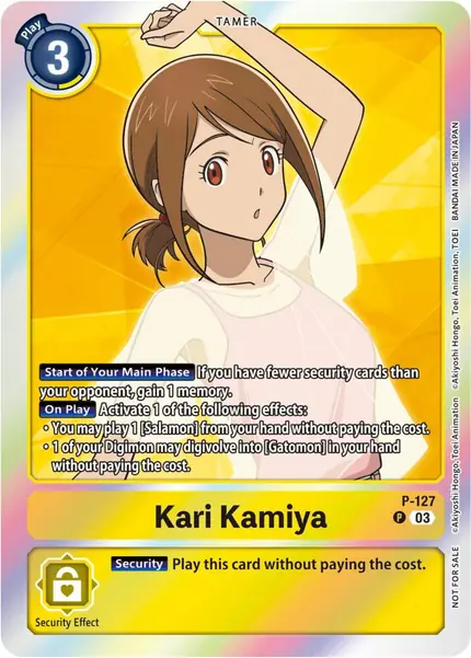 Kari Kamiya - P-127 (Tamer Party Pack -The Beginning- Ver. 2.0)