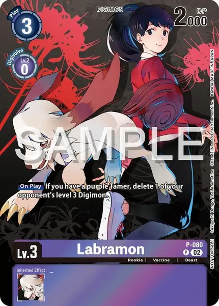Labramon - P-080 (Official Tournament Pack Vol.13)
