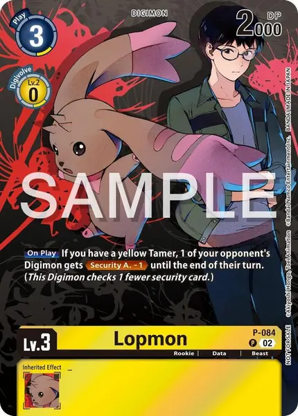Lopmon - P-084 (Official Tournament Pack Vol.13)