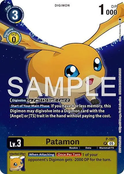 Patamon (Digimon Story: Time Stranger Promo Pack)
