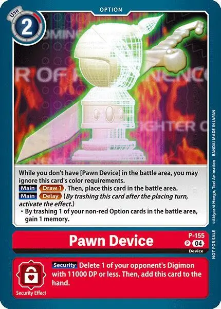 Pawn Device (Store Tournament 2024 Oct. - Dec. Participation Pack)