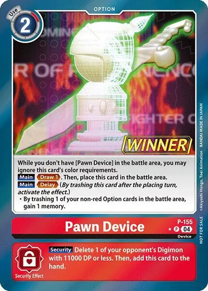 Pawn Device (Store Tournament 2024 Oct. - Dec. Winner Pack)