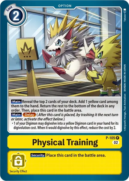 Physical Training (Blast Ace Box Topper)