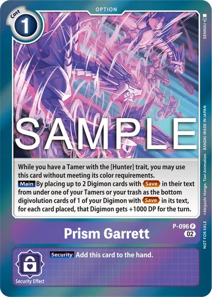 Prism Garrett - P-096 (3rd Anniversary Update Pack)