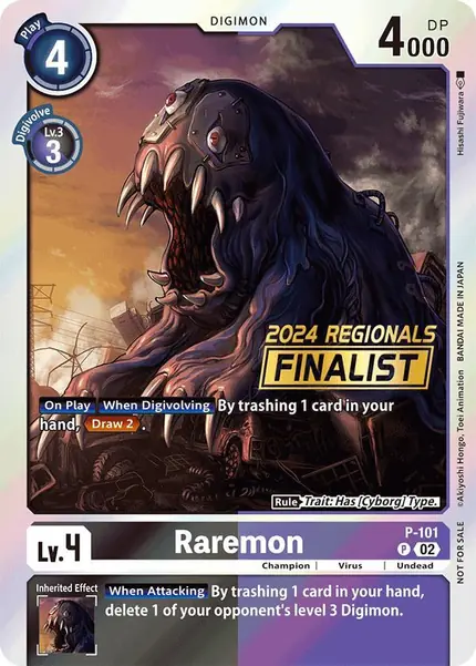 Raremon - P-101 (2024 Regionals Finalist)