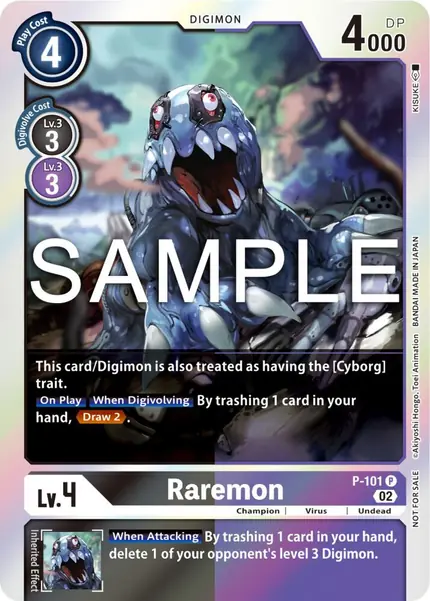 Raremon - P-101 (Limited Card Pack Ver.2)