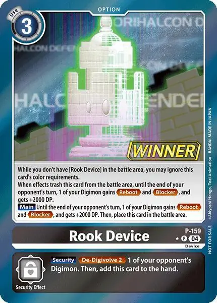 Rook Device (Store Tournament 2024 Oct. - Dec. Winner Pack)