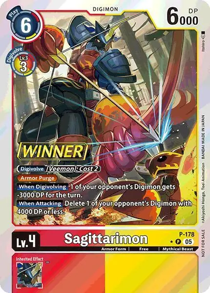 Sagittarimon (Store Tournament 2025 Vol.2 Winner Pack)