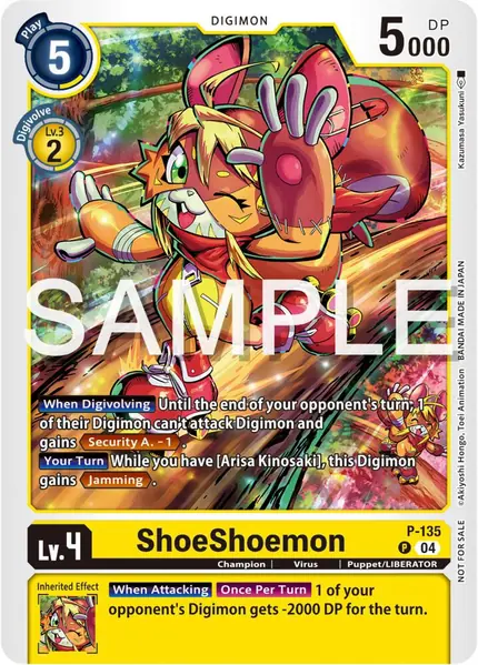 ShoeShoemon (Digimon Liberator tion Pack)