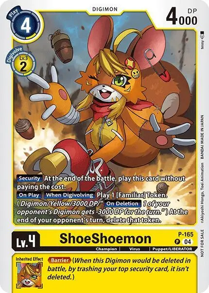 ShoeShoemon (Store Tournament 2025 Vo.1 Participation Pack)