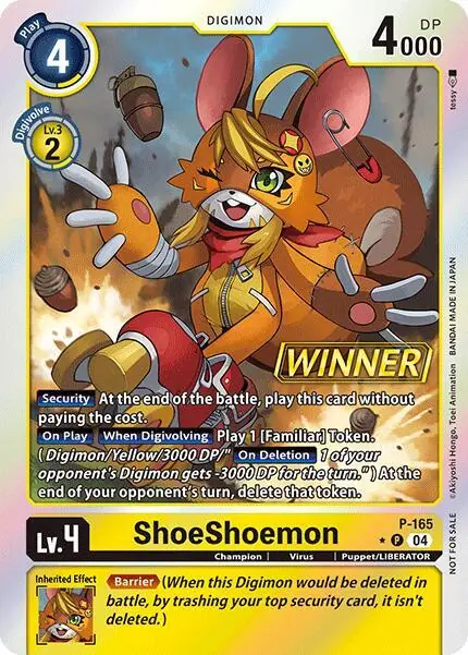 ShoeShoemon (Store Tournament 2025 Vo.1 Winner Pack)