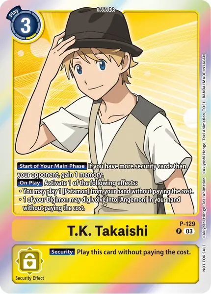 T.K. Takaishi - P-129 (Tamer Party Pack -The Beginning- Ver. 2.0)