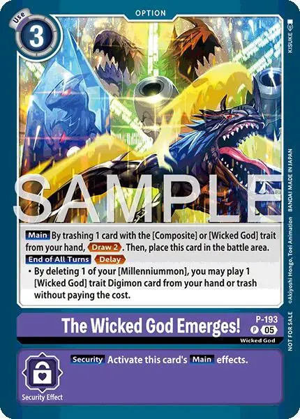 The Wicked God Emerges! (Store Tournament 2025 Vol.3 Participation Pack)