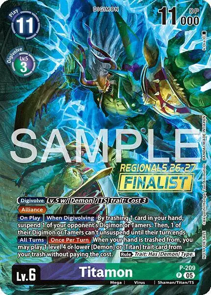 Titamon (Regionals 26-27 Season 1 Finalist)