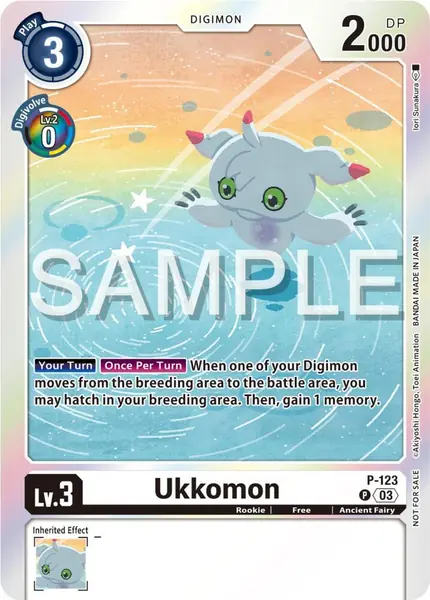 Ukkomon - P-123 (Beginning Observer Pre-Release Winner)