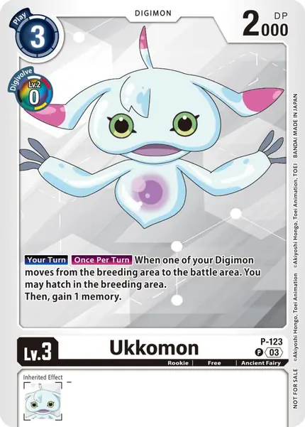 Ukkomon - P-123 (NYCC 2023 Demo Deck)