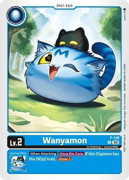 Wanyamon - P-148 (Store Tournament 2024 Jul. - Sep. Participation Pack)