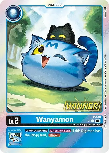 Wanyamon - P-148 (Store Tournament 2024 Jul. - Sep. Winner Pack)