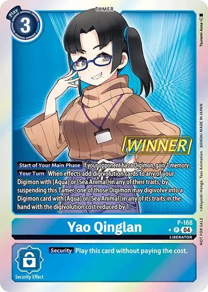 Yao Qinglan (Store Tournament 2025 Vo.1 Winner Pack)